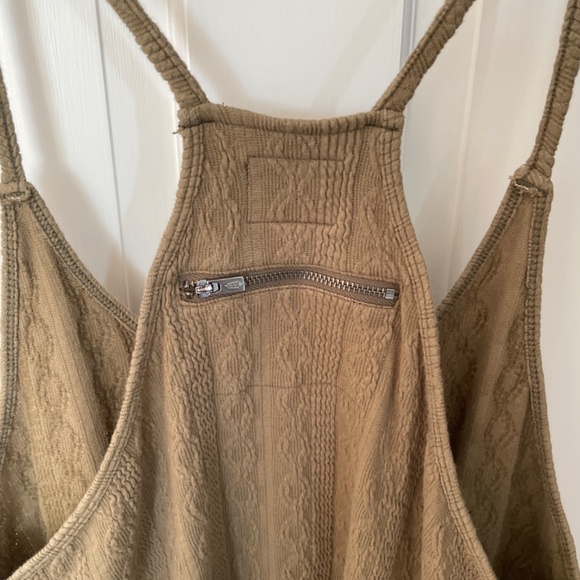 FP Movement Free People Hot Shot Cable Onesie Green - Picture 6 of 6